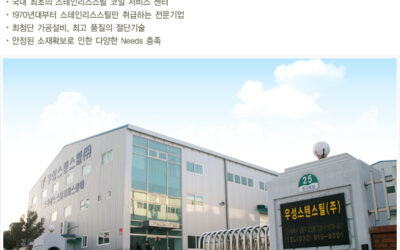 우성스텐스틸 공장 전경